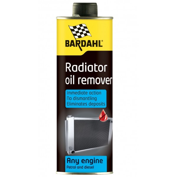 ELIMINADOR DE ACEITE DEL RADIADOR  300 ML.