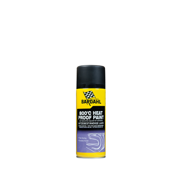 PINTURA ALTAS TEMPERATURAS / 800 C. HEAT PROOF PAINT  400 ML.