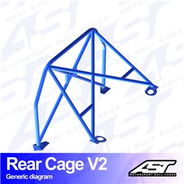 AUDI Coupe (B2) 2-doors Coupe FWD REAR CAGE V2