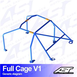 AUDI Coupe (B2) 2-doors Coupe FWD FULL CAGE V1
