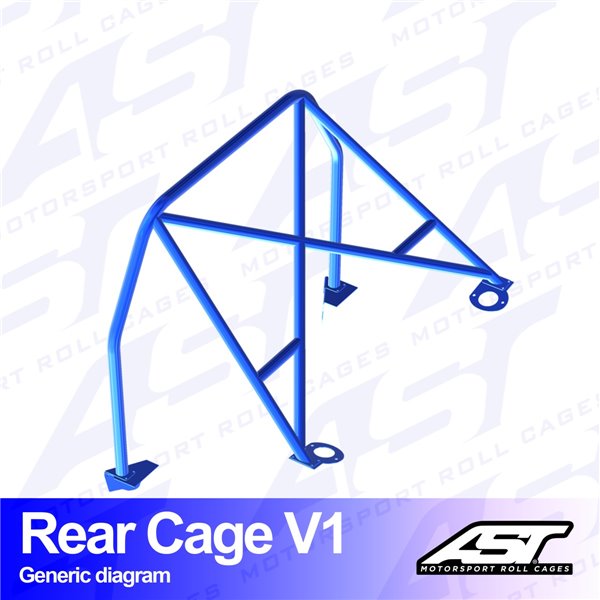 AUDI Coupe (B3) 2-doors Coupe Quattro REAR CAGE V1