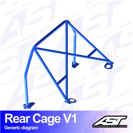 BMW (E30) 3-Series 2-doors Coupe RWD REAR CAGE V1