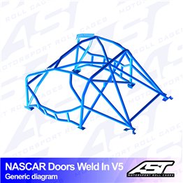 BMW (E30) 3-Series 2-doors Coupe AWD WELD IN V5 NASCAR-door