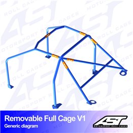 BMW (E36) 3-Series 5-doors Touring RWD REMOVABLE FULL CAGE V1