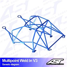 BMW (E36) 3-Series 3-doors Compact RWD MULTIPOINT WELD IN V3