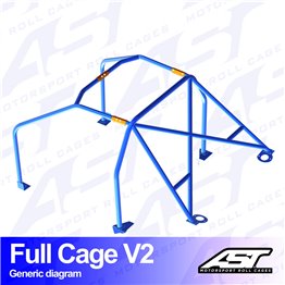 BMW (E36) 3-Series 2-doors Coupe RWD FULL CAGE V2