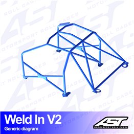 BMW (E46) 3-Series 3-doors Compact RWD WELD IN V2