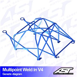 BMW (F32/F82) 4-series 2-doors Coupe MULTIPOINT WELD IN V4