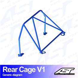 MAZDA RX-8 (SE3P) 4-doors Coupe REAR CAGE V1