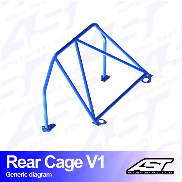 MAZDA RX-8 (SE3P) 4-doors Coupe REAR CAGE V1