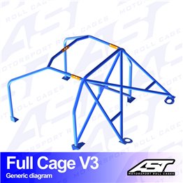NISSAN Silvia (PS13) 2-doors Coupe FULL CAGE V3