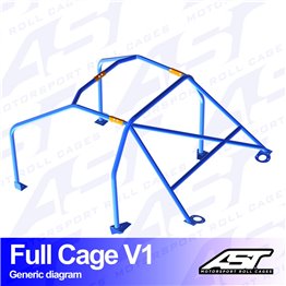 NISSAN Sunny (N14) 3-doors Hatchback FULL CAGE V1