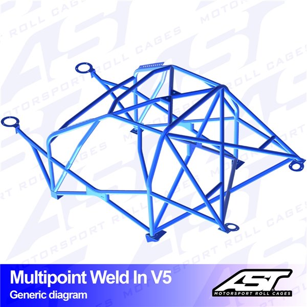 SEAT Ibiza (6J) 3-doors Hatchback MULTIPOINT WELD IN V5