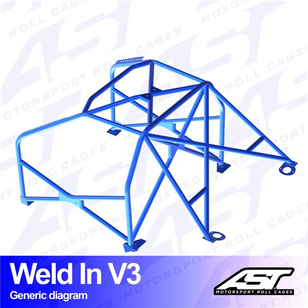 VW Lupo (6X) 3-doors Hatchback WELD IN V3