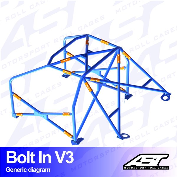 VW Polo (6R) 3-doors Hatchback BOLT IN V3