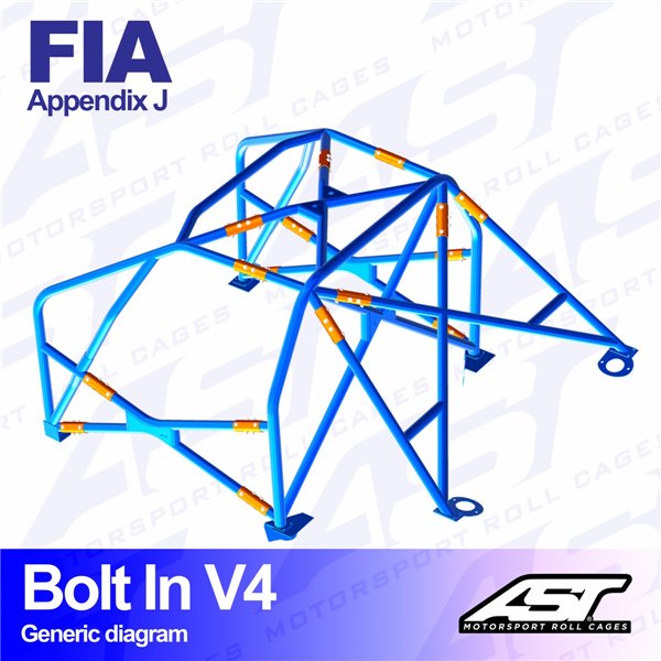 VW Polo (6R) 3-doors Hatchback BOLT IN V4