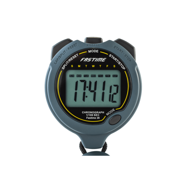 RELOJ FAST TIME 28 COLUR GREY CUM SPLIT JUMBO DISPLAY STOPWATCH