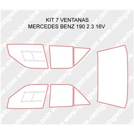 KIT CRISTALES MB 190