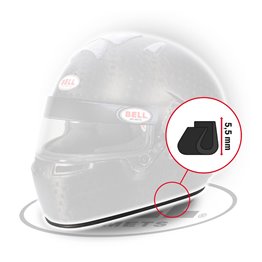 GOMA PERFIL CASCO BELL 1M