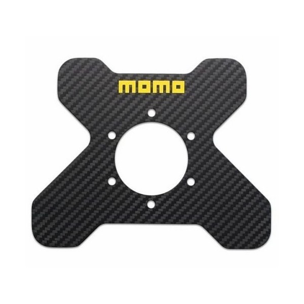 VOLANTE MOMO CARBON PLATE 4 BOTONES