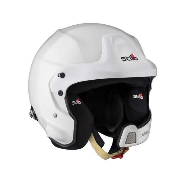 CASCO RALLY STILO WRC  BLANCO/NEGRO