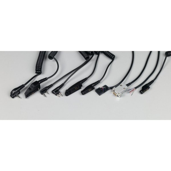 CABLE PARA MOTOROLA GP3 100 RADIO, 2 JACKS