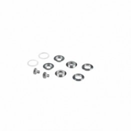 TORNILLOS ST5 VISERA PLATA