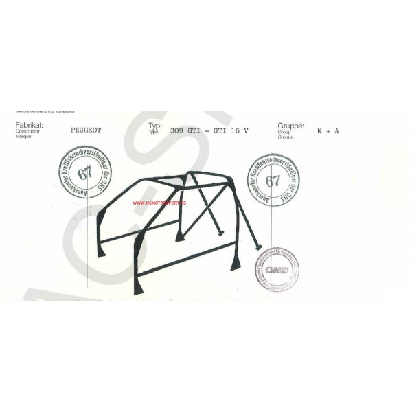 ARCO PEUGEOT 309 3 DOORS  1985-1993