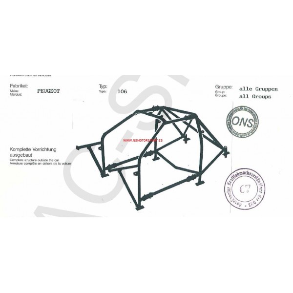 ARCO PEUGEOT 106 3 DOORS  -1991