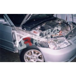 Kia Sorento 2.4D 14+  UltraRacing 4-Point Rear Lower Brace