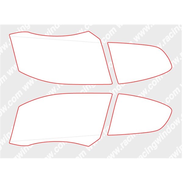 KIT VENTANAS VW POLO 9N 