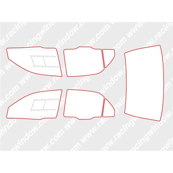 KIT VENTANAS NISSAN PRIMERA P11 