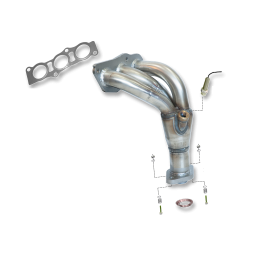 Colector de escape  inoxidable  CITROËN C1 1.0i 12v 05-08/09 CITROËN C1 1.0i 12v 05-08/09 68cv Mº384F1KR-FE