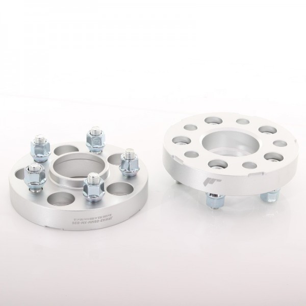 SEPARADORES 25MM 5X114 66,1 66,1 SILVER