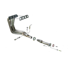 Colector de escape  inoxidable  OPEL VECTRA A 2.0I 16V 90-96 OPEL VECTRA A 2.0I 16V 90-96 150CV MºC2.0XE
