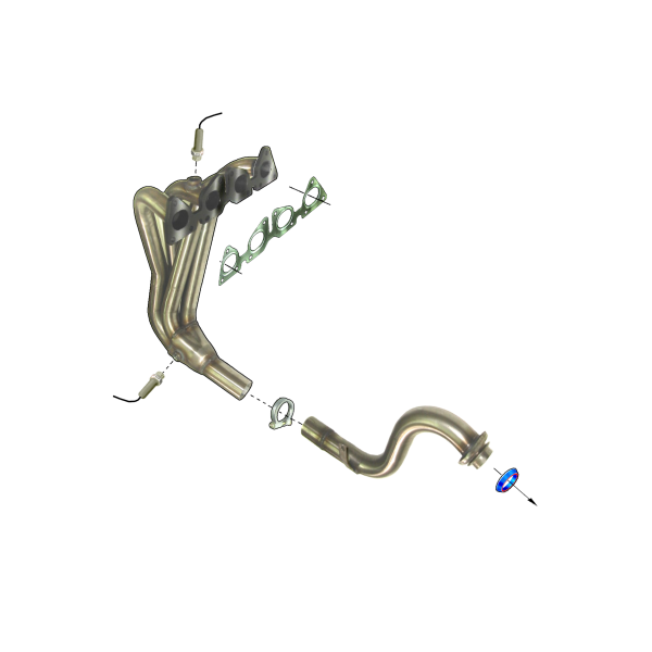 Colector de escape  inoxidable  PEUGEOT 307 1.6I 16V 04/01- PEUGEOT 307 1.6I 16V 04/01- 110CV MºTU5JP4