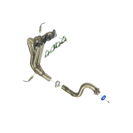 Colector de escape  inoxidable  PEUGEOT 307CC 1.6I 16V 02- PEUGEOT 307CC 1.6I 16V 02- 110CV MºNFU