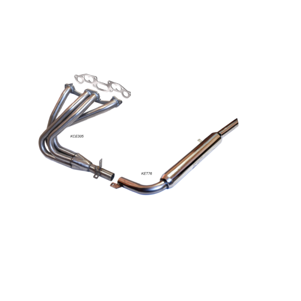 Colector de escape  inoxidable  RENAULT R8 1.1 64-72 RENAULT R8 1.1 64-72  