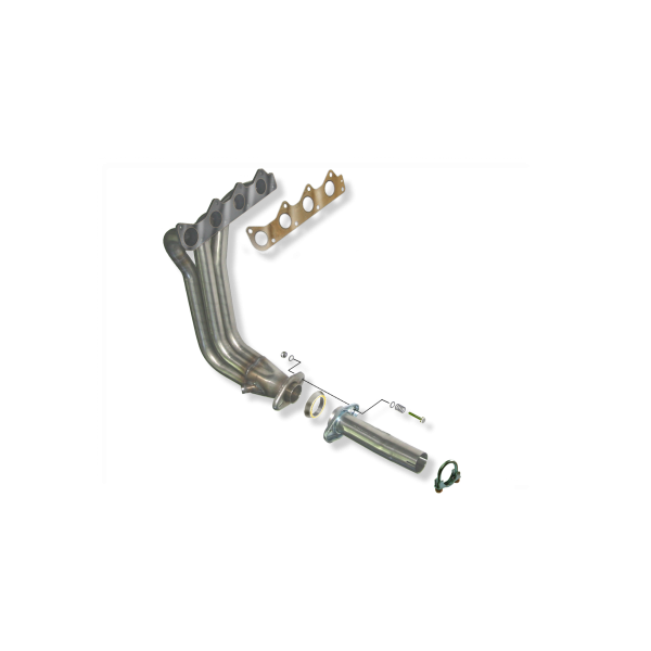 Colector de escape  inoxidable  VOLKSWAGEN POLO 1.4I 8V 00- VOLKSWAGEN POLO 1.4I 8V 00- 60CV MºAUD