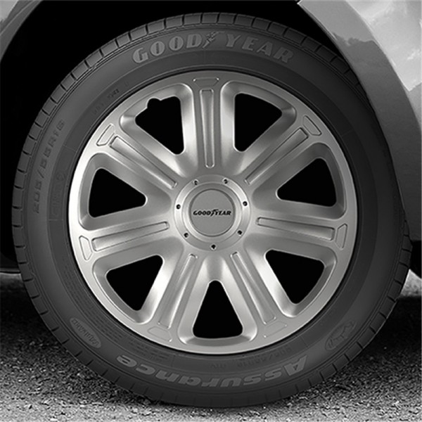 TAPACUBOS ESTORIL PLATA 14"