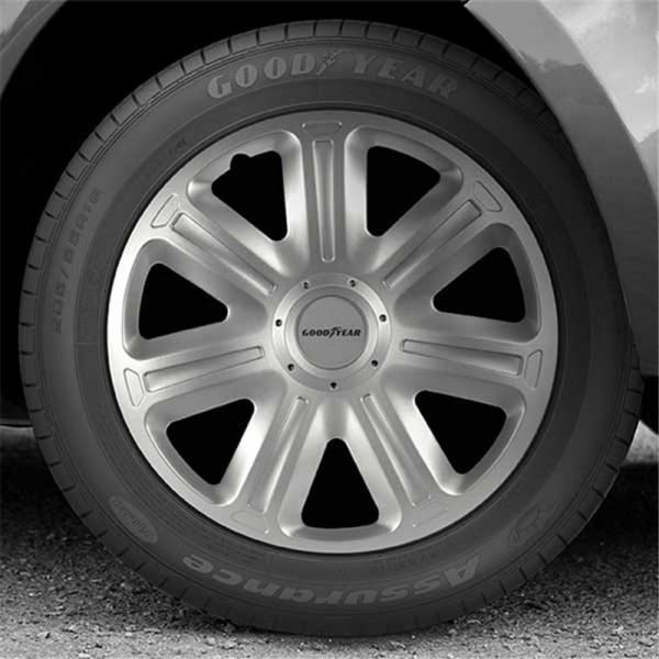 TAPACUBOS ESTORIL PLATA 15"