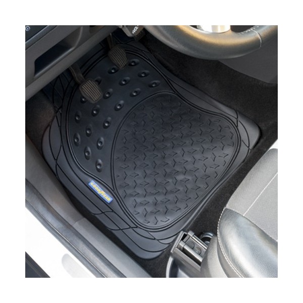 ALFOMBRA GOMA NEGRA 3 PIEZAS GOODYEAR CS4