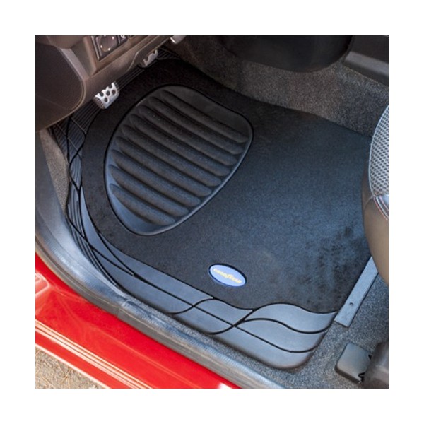 ALFOMBRA GOMA/MOQUETA NEGRA GOODYEAR CS4