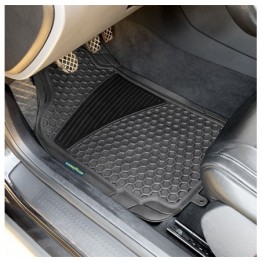 ALFOMBRA GOMA NEGRA 4PCS PANAL