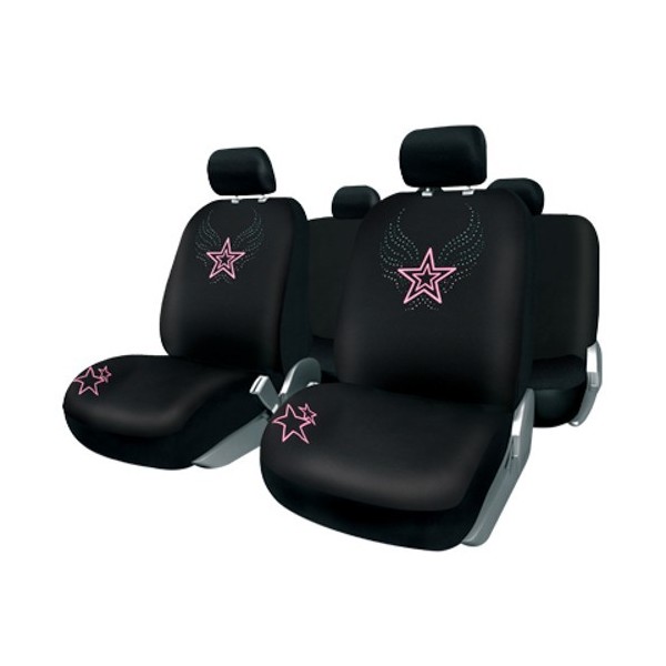 JUEGO FUNDAS IBIZA NEGRO CS10