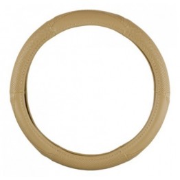 FUNDA VOLANTE PIEL BEIGE CS 6