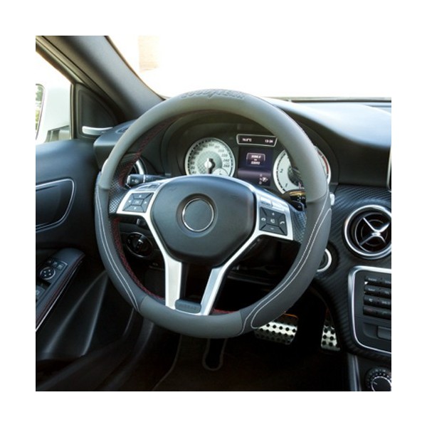 FUNDA VOLANTE GRIS/NEGRO CONFORT GY CS6