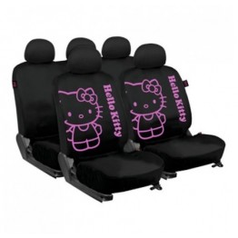 JUEGO FUNDAS NEGRO HELLO KITTY CS 2