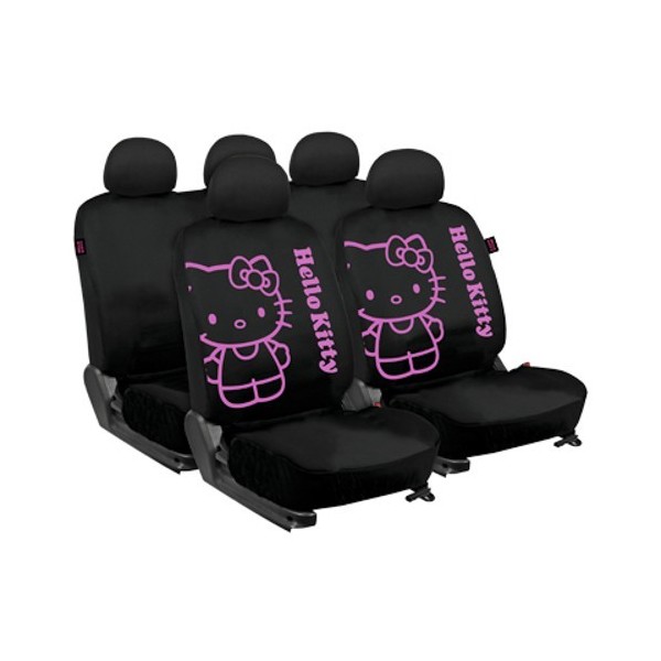 JUEGO FUNDAS NEGRO HELLO KITTY CS 2