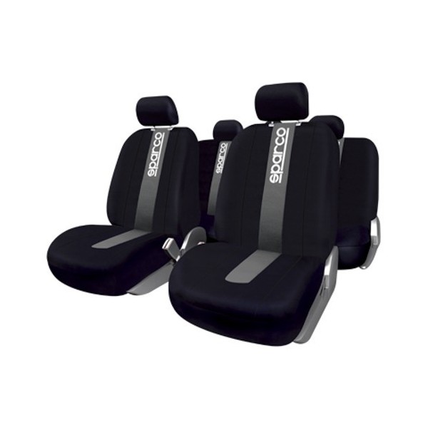 JUEGO FUNDAS CLASSIC GRIS SPARCO CS6